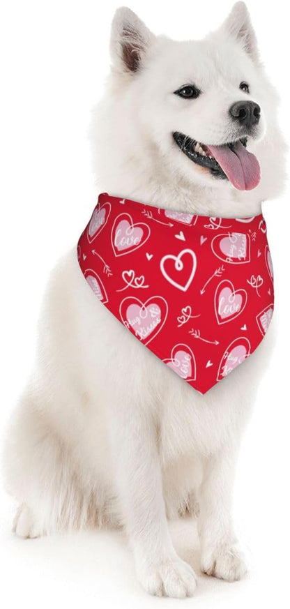 Dog Bandana Scarf Triangle Bibs Pet Accessories Cat Kerchief