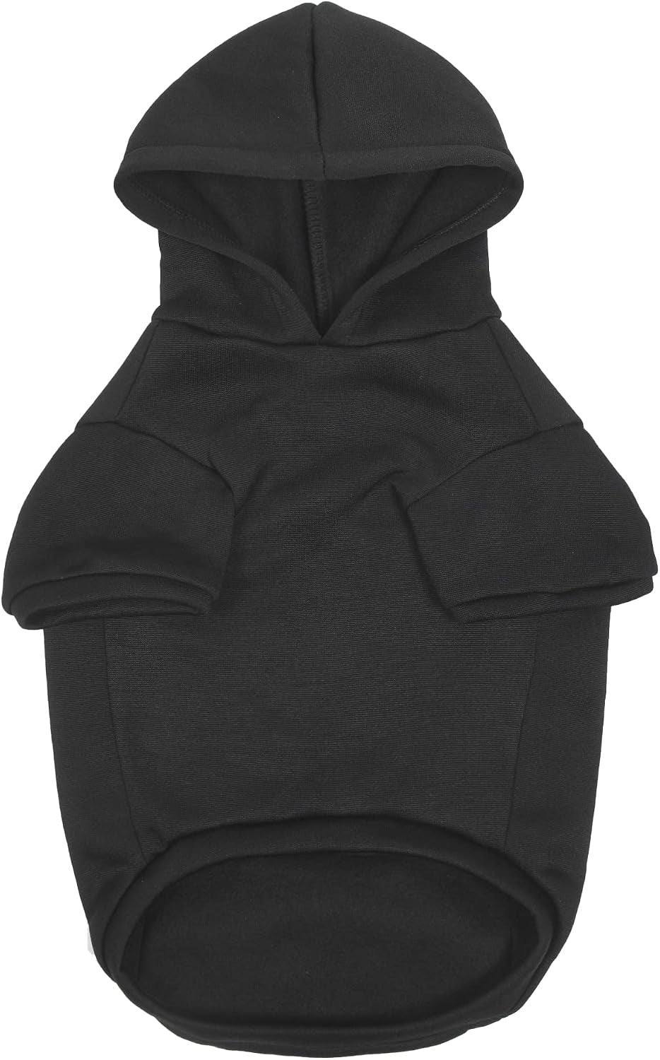 Friends the TV Show Dog Hoodie with Hood and Pocket for Treats or Waste Bags - Pet Clothes for Friends Lovers, Officially Licensed Dog Apparel & Accessories, Black, Size Extra Large